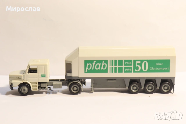 HERPA H0 1/87 SCANIA КАМИОН МОДЕЛ ТРАНСПОРТ НА СТЪКЛО