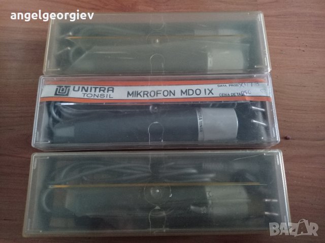 Микрофони Unitra Tonsil MDO - lX, снимка 4 - Антикварни и старинни предмети - 44278291