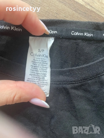 Оригинална тениска Calvin Klein, снимка 2 - Тениски - 51860206