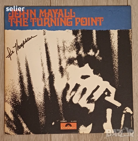 John Mayall ‎– The Turning Point Издание 🇺🇸 USA 1969г-Първа преса Стил:Blues Rock, Harmonica Blues