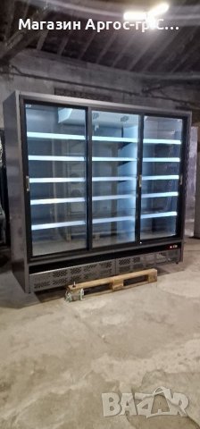 Крайстенна хладилна витрина 215см , снимка 4 - Витрини - 37725179