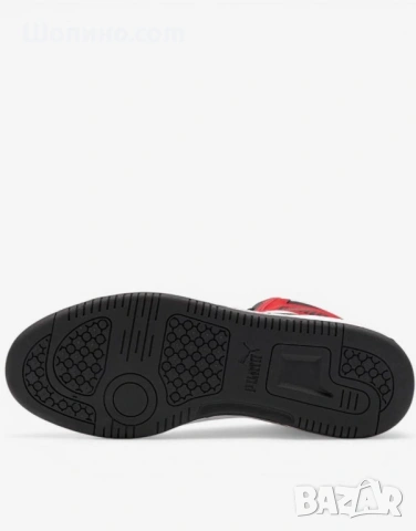 PUMA Rebound V6 Shoes White/Red  Мъжки маратонки PUMA , снимка 6 - Маратонки - 54366190