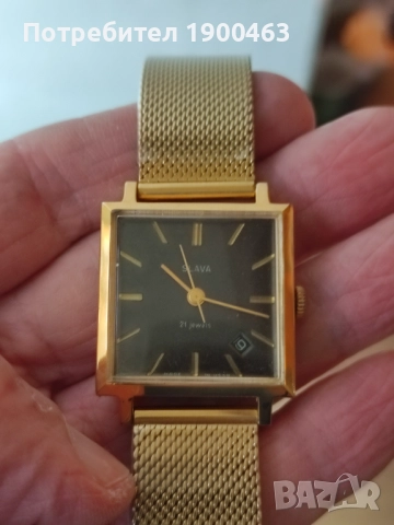 Слава.СССР.Механичен.21 камъка., снимка 2 - Мъжки - 52847765