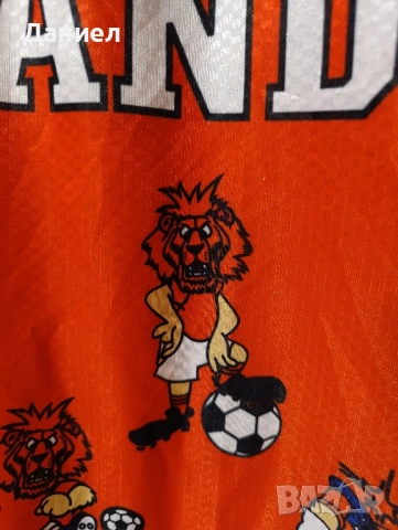 Рядка винтидж фен тениска на Холандия, снимка 4 - Фен артикули - 51459914