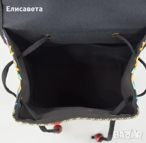 Дамска цветна модерна раница , снимка 7 - Чанти - 49552390