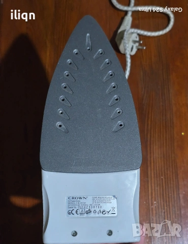 Перфектно работеща ютия. Цена 9,99 €. За Севлиево , снимка 6 - Антикварни и старинни предмети - 53919130