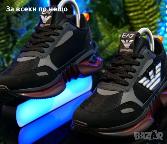 Emporio Armani Мъжки Маратонки С Кутия👟Мъжки Спортни Обувки - 2 Цвята Код S310, снимка 2 - Маратонки - 52427791