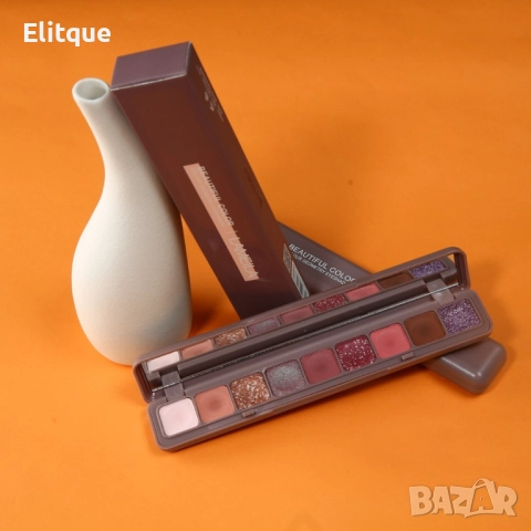 Палитра сенки за очи с 9 водоустойчиви цвята HZS276, снимка 6 - Други - 52830743