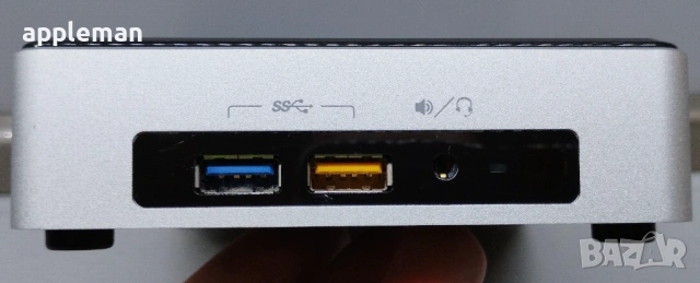 Intel NUC6i3SYH NUC Мини компютър i3-6100U 8GB RAM 256GB SSD Windows 10 Pro, снимка 3 - Работни компютри - 53342651