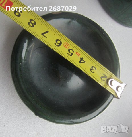 Керамика фигура съд с капак или свещник с подпис, снимка 9 - Декорация за дома - 31373401