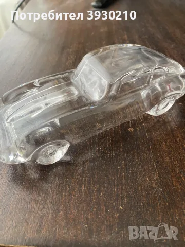 Преспапие кристал Jaguar E-Type
