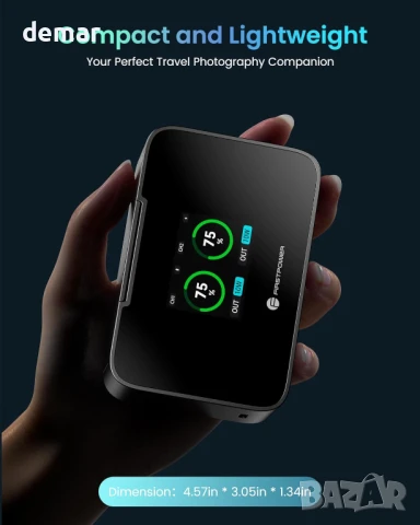 FirstPower 2 броя LP-E10 батерии 20W бързо двойно зарядно за Canon EOS, снимка 6 - Батерии, зарядни - 51271574