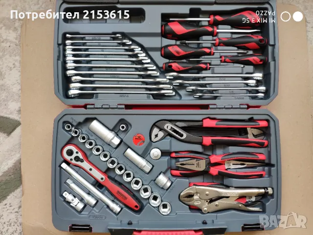 Teng tools тенг 1/2 гидория 48 части вложки ключове отвертки комплект хром ванадий