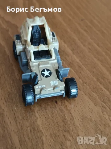 Военна количка Matchbox Sahara Sweeper, снимка 4 - Колекции - 49967840