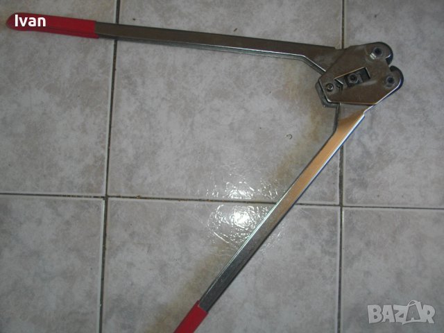 Нови Немски Чембер Клещи За Метални Ленти/Ползвани Български Соц Чембер Клещи За Метални Ленти, снимка 10 - Клещи - 40191239