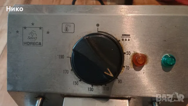 фритюрник от неръждаема стомана: crown horeca 2400W, снимка 3 - Фритюрници - 49671826