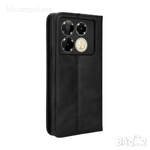 Infinix Note 40 Pro 5G Magnetic Buckle Retro Texture Кожен Калъф и Протектор, снимка 6 - Калъфи, кейсове - 50767553