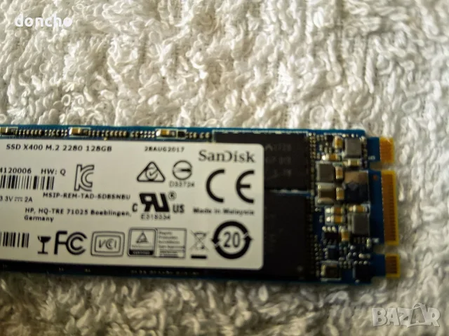 Ssd Sand disk 128gb , снимка 2 - Твърди дискове - 55979177