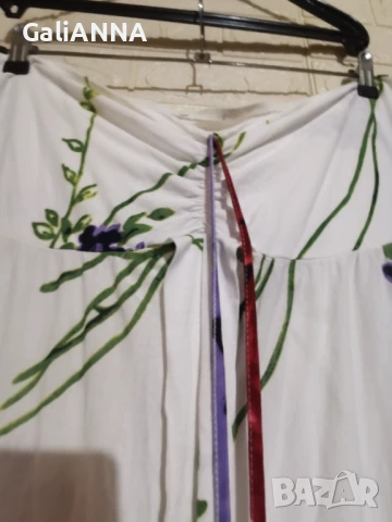 ДЪЛГА СТРАХОТНА ЛЯТНА РОКЛЯ РАЗМЕР L-XL, снимка 4 - Рокли - 51009618