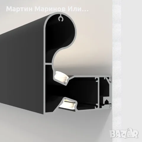 Алуминиев LED профил 3a napanemu Hold