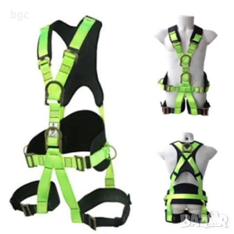 Професионален Колан Височинен Предпазен за Катерене Работа на Височини Сбруя Алпийски Колан - 24 мес