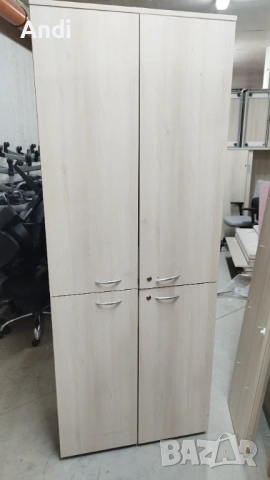 Офис шкаф - гардероб с четири врати и рафтове 80/40/205, снимка 13 - Шкафове и рафтове - 53078070
