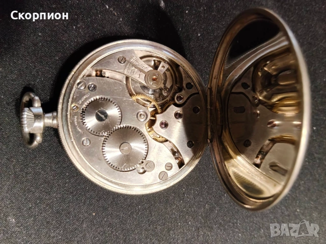 Швейцарски джобен часовник - WIZARD - 15 РУБИНА - ПРОМОЦИЯ, снимка 6 - Джобни - 51389541