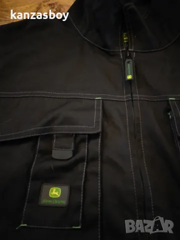 john deere - мъжко работно яке КАТО НОВО L, снимка 2 - Якета - 48935683