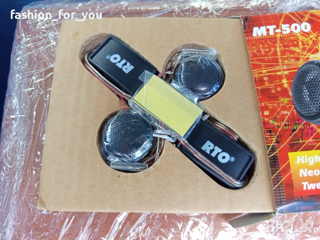 Високочестотни говорители RTO MT-500, снимка 2 - Аксесоари и консумативи - 51762026