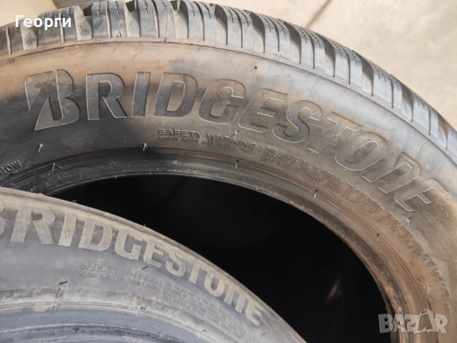 4бр.зимни гуми 215/60/17 Bridgestone, снимка 3 - Гуми и джанти - 54214920