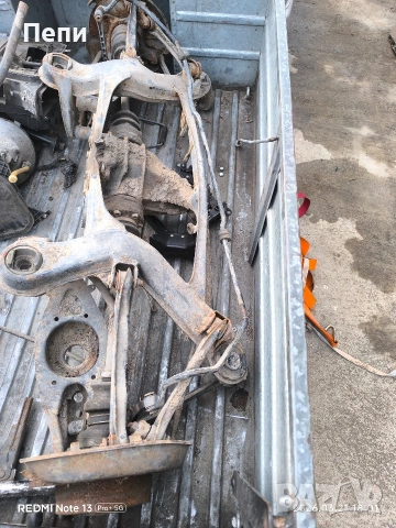 Комплект заден мост с диференциал и полуоски от Мерцедес 190, снимка 4 - Части - 53932291