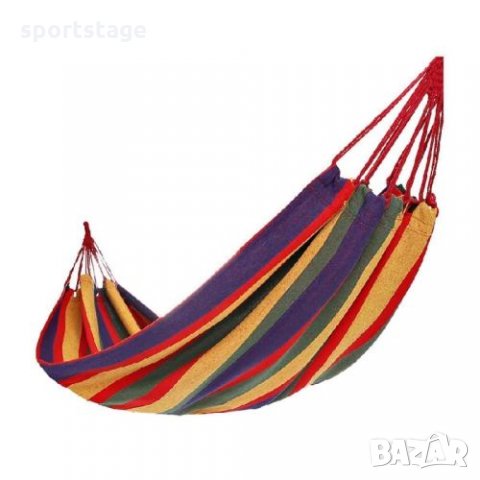 Хамак от памучен материал+ 2бр въжета , снимка 1