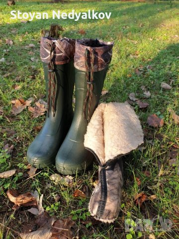 Олекотени Ботуши с Термо Чорап, снимка 4 - Екипировка - 26663860