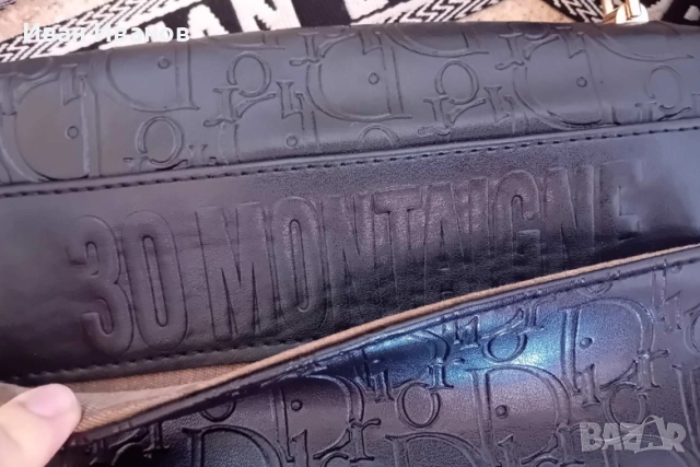 Оригинална чанта Christian Dior 30 Montaigne, снимка 8 - Чанти - 51656072