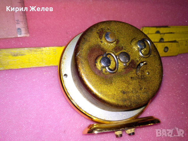 ДРУЖБА СДЕЛАНО в СССР Стар РУСКИ РЯДЪК МОДЕЛ КОЛЕКЦИОНЕРСКИ БУДИЛНИК ДРУЖБА със СЛОНЧЕ 43187, снимка 4 - Антикварни и старинни предмети - 44536440