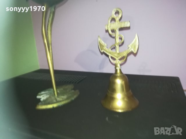 антики-колекция фламинго и котва с камбана, снимка 10 - Колекции - 30260953
