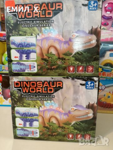 Ходещ динозавър със звук и светлина, снимка 5 - Музикални играчки - 31090560