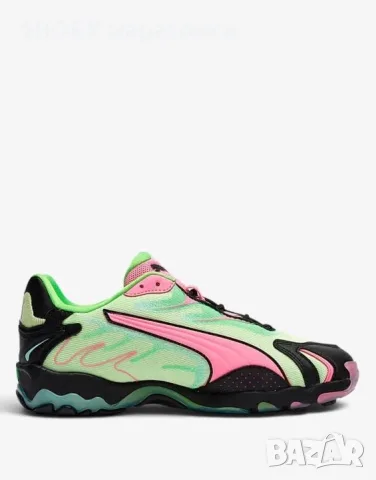 Дамските маратонки Puma Inhale Speed Style Neon Green , снимка 2 - Маратонки - 55737429
