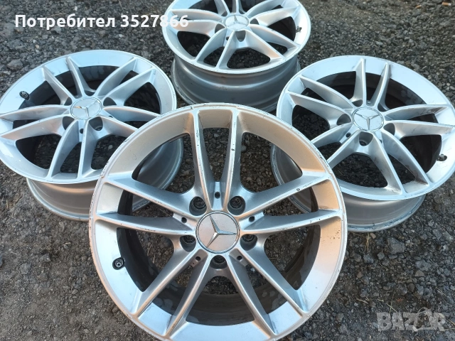 Джанти Мерцедес 16", снимка 8 - Гуми и джанти - 54175719