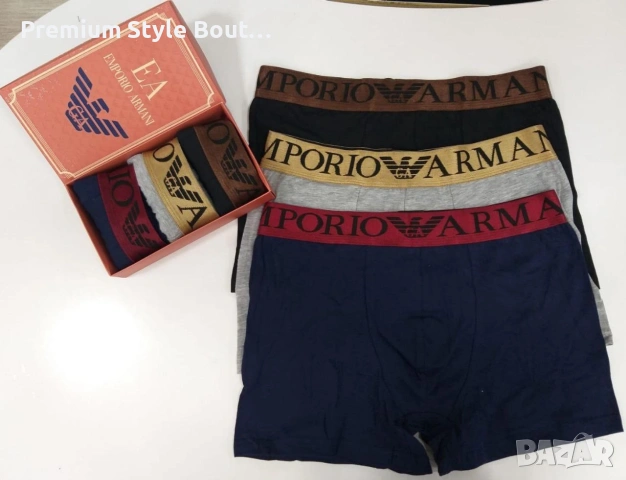 Боксерки calvin klein emporio armani lacote Calvin Klein Versace Gucci diesel, снимка 6 - Бельо - 54059375