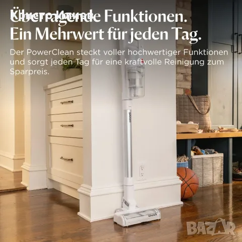 Вертикална прахосмукачка BISSELL PowerClean 200W , снимка 5 - Прахосмукачки - 56275961