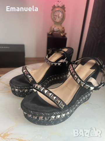 Louboutin сандали с платформа, снимка 8 - Сандали - 56202571