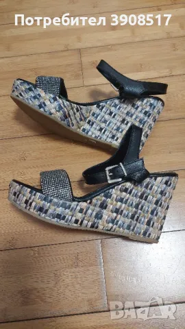 дамски сандали на платформа, снимка 3 - Дамски обувки на ток - 48179254