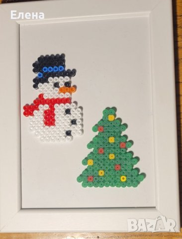 Картини от пиксел мъниста, снимка 7 - Картини - 34493249