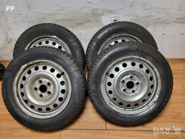 195/60/16C Kumho 9 mm с джанти 16" 5х112 зимни гуми Vw Ford Seat , снимка 9 - Гуми и джанти - 48355162