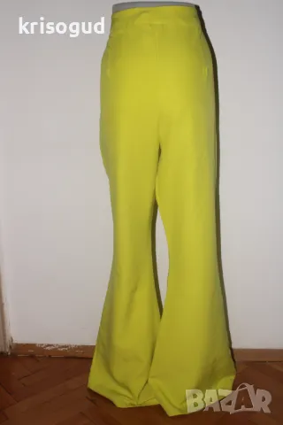 Нов с етикет дамски панталон BOOHOO, EUR 44, размер XL, цвят лимон, снимка 2 - Панталони - 47812476