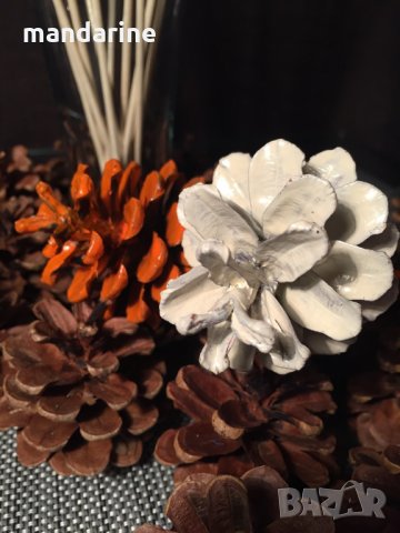 LOVE MANDARINE 🍊 Ръчна изработка ⚒️ Декорация 🌲 Подарък 🎁 Цветя 💐, снимка 11 - Декорация за дома - 35077044