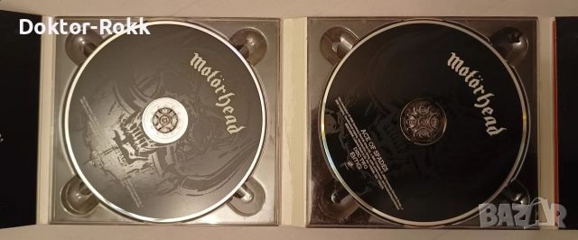 Motorhead - неофициални дискове и оригинален двоен диск , снимка 5 - CD дискове - 52821440