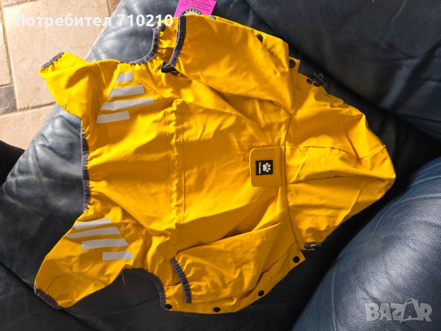 Кучешки дъждобран, гащеризон на марката Pet London, размер М, снимка 5 - За кучета - 44373029