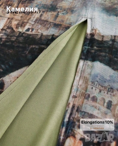 Пола с винтидж принт, снимка 3 - Поли - 54241900